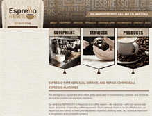 Tablet Screenshot of espressopartners.com
